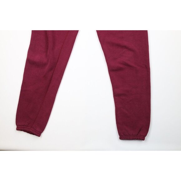 Vintage 70s Streetwear Mens Large Faded Blank Gusseted Sweatpants Joggers USA - Picture 4 of 12